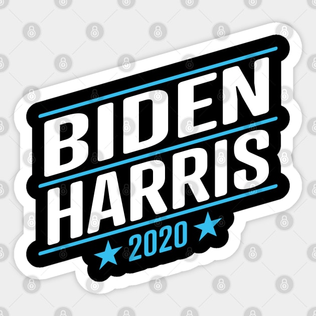 Joe Biden 2020 and Kamala Harris on the one ticket Sticker by YourGoods